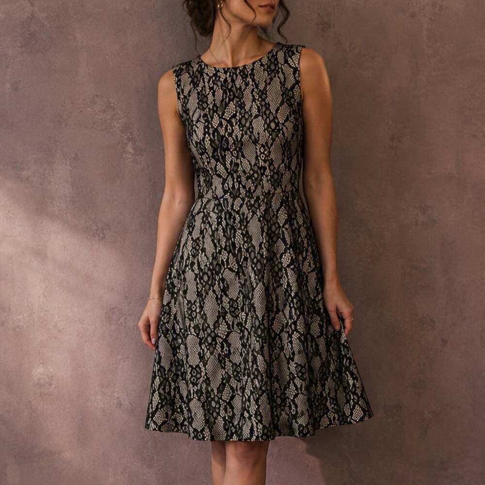 HD in Paris Violante Lace Fit Flare Dress M Whimsygoth Dark Romantic Gothic